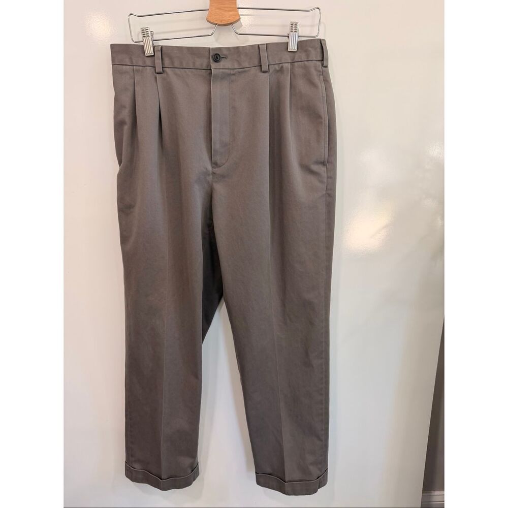 Brooks Brothers Advantage Chino Elliot‎ 36x30 Gray - Picture 1 of 8